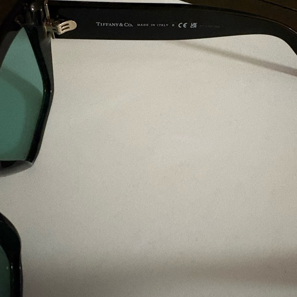 Tiffany & Co. Black and Teal Sunglasses main image 7